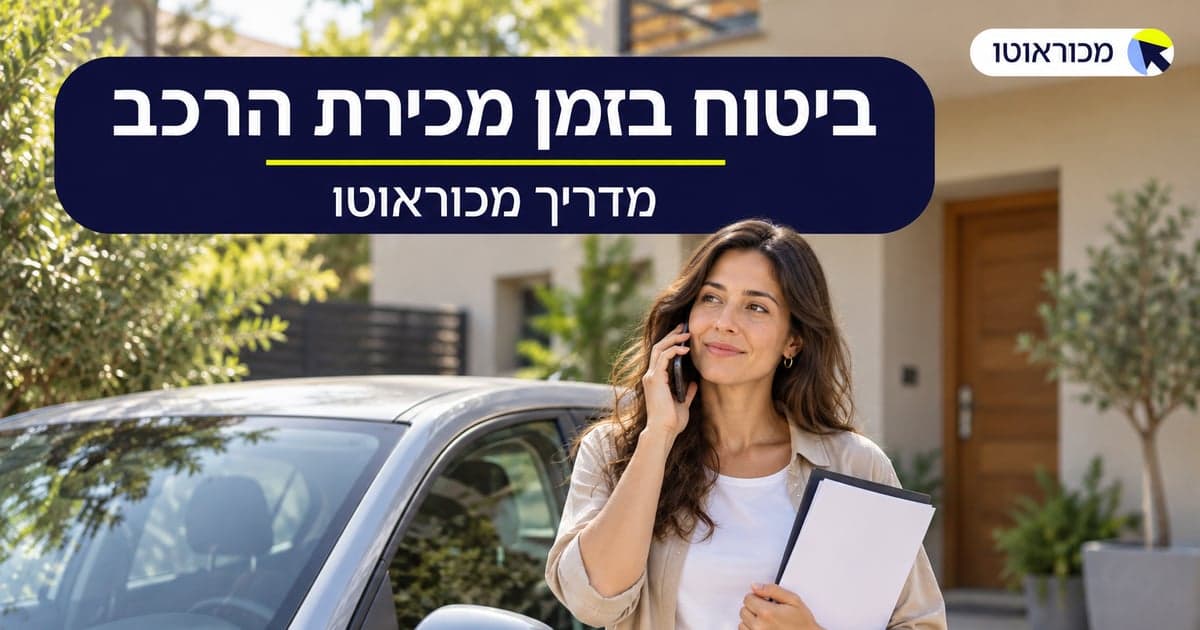 ביטוח בעת מכירת רכב: מה לעשות עם החובה והמקיף